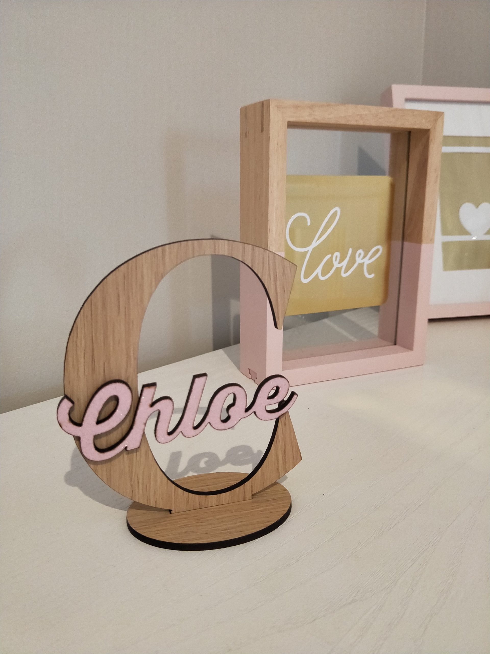 Kids Nursery name stand now available