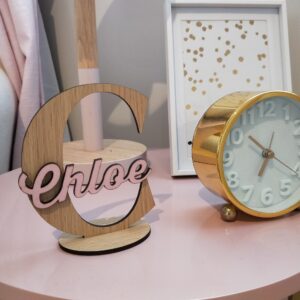 Kids Nursery Bed Stand / Shelf Sign | By Dezign Gifts
