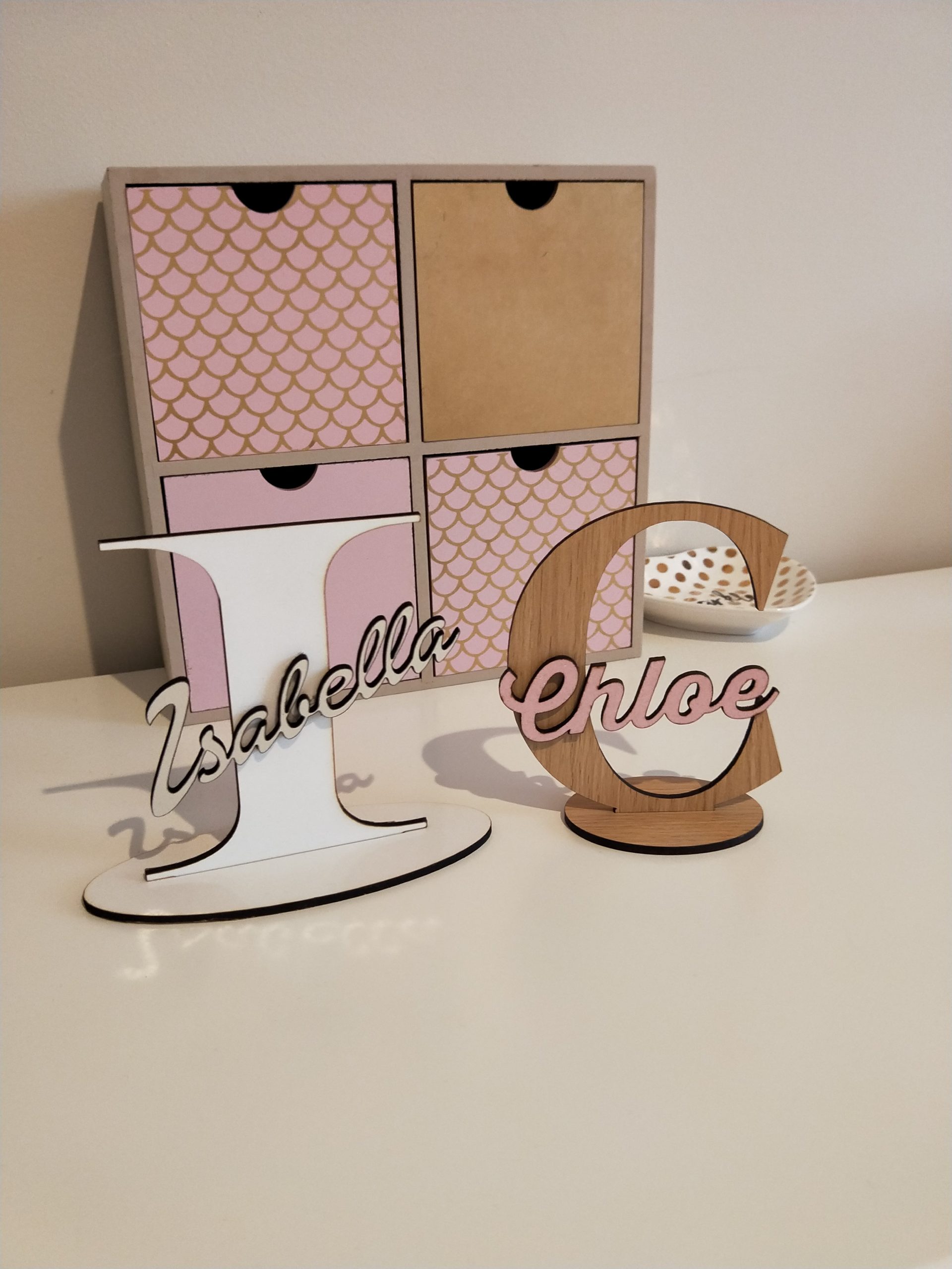 Personalised Kids Name Bed Stand now available